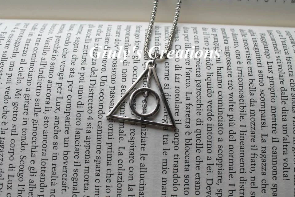 Collana Doni della Morte Harry Potter Deathtly Hallows HARRY POTTER magia HP - Immagine 1 di 1