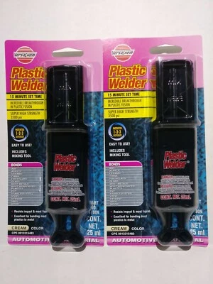 Plastic Welder EPOXY bonds 2 VersaChem 3500 psi 25ml Epoxies Glues 47809 - Image 1 of 3