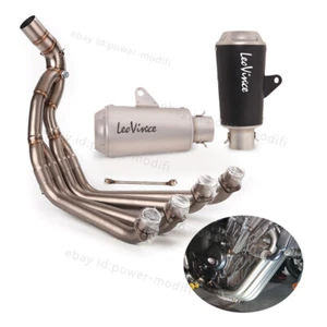 For Honda CBR650R/F CB650F/R 2014-2023 Exhaust System Header Pipe Slip On CB650R - Picture 1 of 11