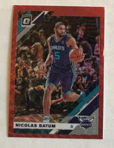 2019 20 PANINI DONRUSS OPTIC RED PRIZM WAVE NICOLAS BATUM #24 SSP - Picture 1 of 2