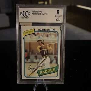 1980 Topps Baseball Ozzie Smith Bccg 8 - Picture 1 of 2