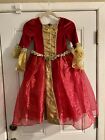 Robe de luxe Disney Belle or rouge costume de Noël 4/5 Halloween