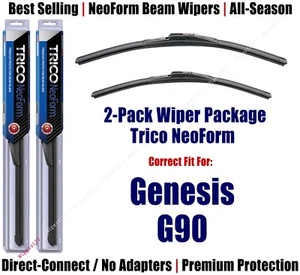 Paquete de 2 limpiaparabrisas NeoForm Super-Premium aptos para 2017+ Genesis G90 - 16260/160 - Imagen 1 de 1