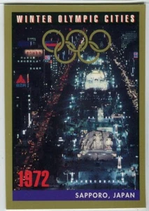 1992 Tuff Stuff Winter Olympic Cities Insert #3 Sapporo, Japan 1972 - Picture 1 of 2