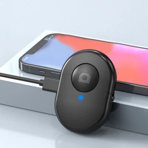1 X Rechargeable Bluetooth Selfie Controller Shutter Release Wireless Remote - Picture 1 of 11