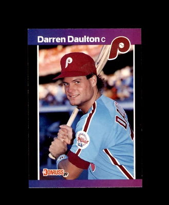 1989 Donruss #549 Darren Daulton Philadelphia Phillies - Image 1 of 2