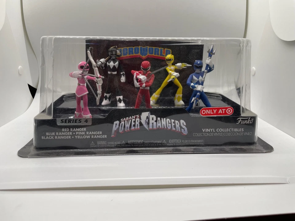 Hero World Power Rangers Series 4 Complete Set 9 Collectible Figures Funko