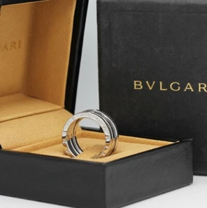 Bulgari B - Zero 1 Ring - 3 Band in 18KT Weißgold - Gr. 54 mit Bulgari Box - Bild 1 von 6