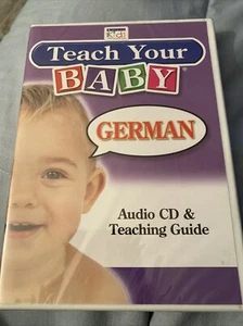 Teach Your Baby: German Audio CD & Teaching Guide NEW AND SEALED - Picture 1 of 3