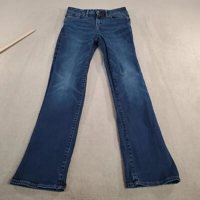 Jeans American Eagle Para Hombre 28x32 Azul Clásico Corte Bota Airflex Desteñido Lavado Oscuro Foto 1 de 4