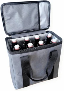 Bier Kühltasche - Mit Trenneinsatz Für Bierflaschen - Männerhandtasche - Bier-Ku - Bild 1 von 9