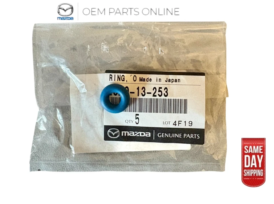 2006-2007 MAZDA 6 FUEL SYSTEM O- RING INJECTOR SEAL OEM NEW - Imagem 1 de 1