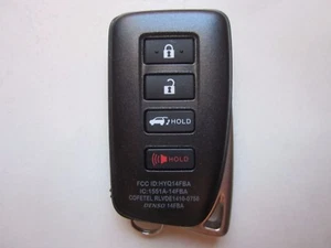 UNLOCKED OEM LEXUS NX SMART KEY KEYLESS REMOTE ENTRY FOB HYQ14FBA 89904-78470 - Picture 1 of 3