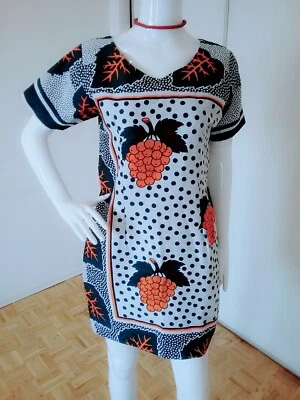 Vestido Khanga Moda Ankara, Mini Vestido Mangas Cortas  Foto 1 de 3