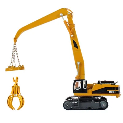 High Simulation 8cm Diecast Alloy 1/87 Metal Material Handling Vehicle Model - Image 1 of 4