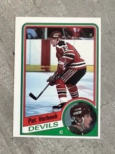 1984-85 Topps Pat Verbeek #90 Rookie Card RC - Picture 1 of 2