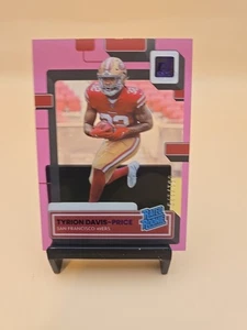 2022 Panini Clearly Donruss - Rated Rookie Tyrion Davis-Price #76 Purple /175... - Picture 1 of 3
