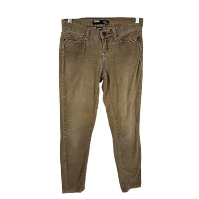 Pantalones ajustados Urban Outfitters BDG tostados de pana cigarrillo tiro medio 25 Foto 1 de 4