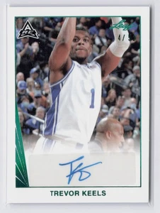 2022 LEAF ROOKIE AUTO EMERALD #BA-TK1 TREVOR KEELS /50 - Picture 1 of 2