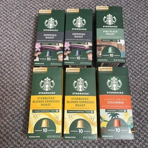 Starbucks - Nespresso - Assorted Flavors  Coffee - Aluminium Capsules - 60ct - Picture 1 of 3