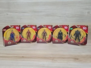 Juego Completo de 5 Figuras de Acción Spin Master DC The Flash Movie 1ª Edición 4" - Imagen 1 de 11