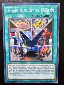 On Your Mark, Get Set, Duel! Super Rare MAZE-EN016 1st Edition - Picture 1 of 1