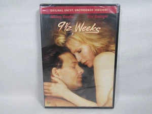 9 1/2 WEEKS 1986 UNCUT UNCENSORED VERSION DVD Basinger NEW FACTORY SEALED - Picture 1 of 2