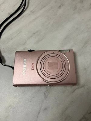 Canon IXY 220F Pink Digital Camera PowerShot ELPH 110 HS - Image 1 of 4