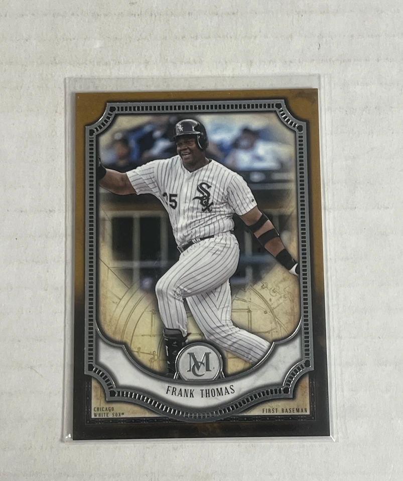 2018 Topps Museum Collection #64 Frank Thomas Copper Card Chicago White Sox - Image 1 of 2