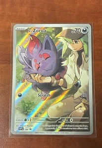 Tarjetas promocionales holográficas N's Zorua 189 Sv: escarlata y violeta - Imagen 1 de 2