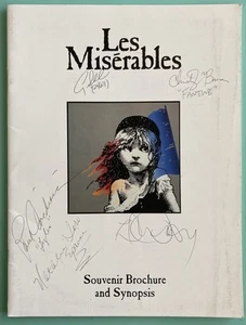 LES MISERABLES Souvenir-Programm signiert Craig Schulman Natalie Toro Christy Baron - Bild 1 von 7