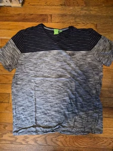 Hugo Boss Tee Black And Grey Size XXL - Picture 1 of 5