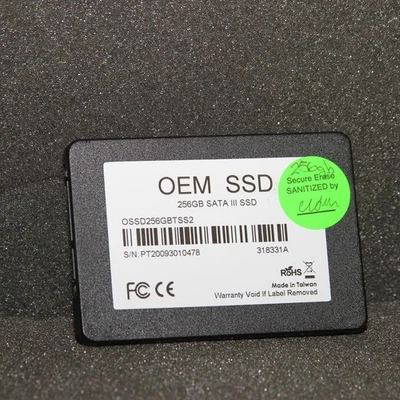 OEM 2.5 Inch 256GB SSD - Image 1 of 2