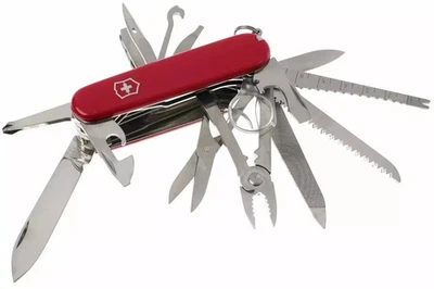 Victorinox Swiss Army Multi-Tool, SwissChamp Pocket Knife, Red 1.6795. USA Stock - Image 1 of 4