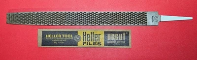 Vintage Heller 14" Nucut Wood Rasp File 1960s, 17.5" OAL Made In USA - NEW - Image 1 of 4