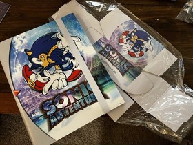 SEGA Dreamcast Sonic Adventure Limited Run Trading Card Binder & Storage Box