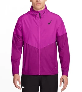 Men Nike Aeroswift Storm-Fit Aerogami Running Zip Hood Jacket FZ9039-531 Size L - Picture 1 of 3