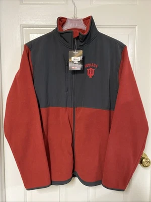 Куртка флисовая на молнии Indiana Hoosiers NCAA Colosseum легкая атлетика мужская размер XL - Изображение 1 из 4
