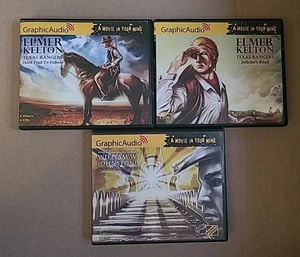3 Grafik Audio CD Western Bücher Elmer Kelton und William W Johnston - Bild 1 von 2