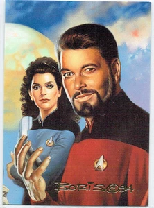 STAR TREK MASTER SERIES 2ND SET FOIL CARD F5 - Picture 1 of 1