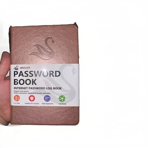 JXSELECT - A-Z Password Book : Individual Letter Tabs. (Rose Gold) - Picture 1 of 2