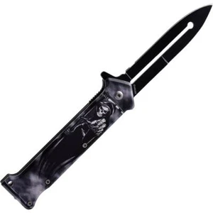Grim Reaper-Messer mit schwarzer Stahlklinge - Picture 1 of 1