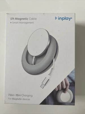 Cable de carga inalámbrico INPLAY Just de 5 pies para iPhone 14/13/12 con administración inteligente Foto 1 de 3