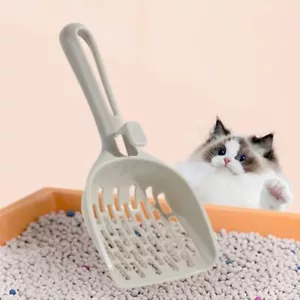 Plastic Cat Litter Scoop Pet Waste Shovel Cleaning Scooper Sand Poop Tool - Picture 1 of 8