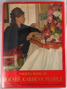 DIANA VREELAND & HORST - VOGUE'S BOOK OF HOUSES, GARDENS, PEOPLE - 1968 1ST ED - Imagen 1 de 13
