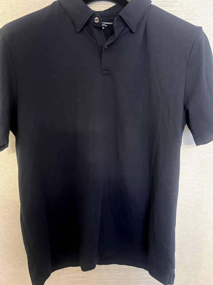 CAMISA POLO DE ALGODÓN LIGERA SUAVE AZUL MUY OSCURO CHARLES TYRWHITT GRANDE P... - Imagen 1 de 4