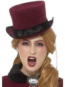 Deluxe Victorian Vampiress Hat - Picture 1 of 1