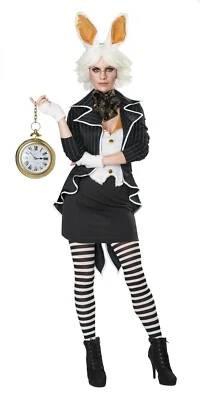 White Rabbit Alice in Wonderland Women Adult Costume - Image 1 of 3