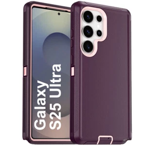 Case For Samsung Galaxy S25 Ultra/S25 Plus Shockproof Heavy Duty Rugged Cover - Picture 1 of 46