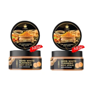 2x Exfoliante de cúrcuma fresca de Cosmic para piel blanca brillante hierbas textura más suave - Imagen 1 de 10